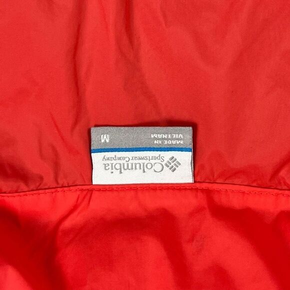 Columbia Women's Waterproof Raincoat, Coral Pink Barbiecore - Size Medium - Picture 13 of 13